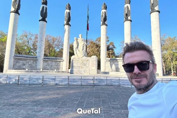 David Beckham está de visita en la CDMX y sus fans enloquecen